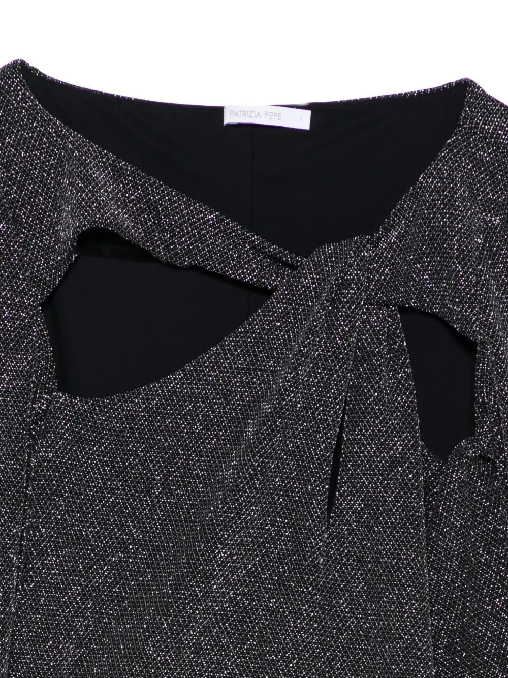 Patrizia Pepe Uitgesneden body Zwart