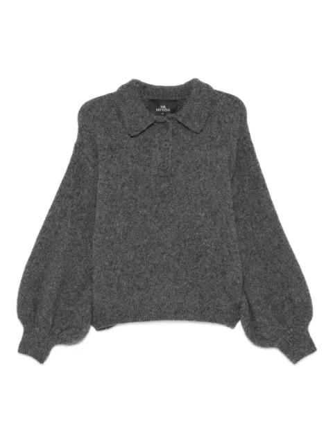 I Love Mr Mittens Giselle bishop-sleeve sweater 