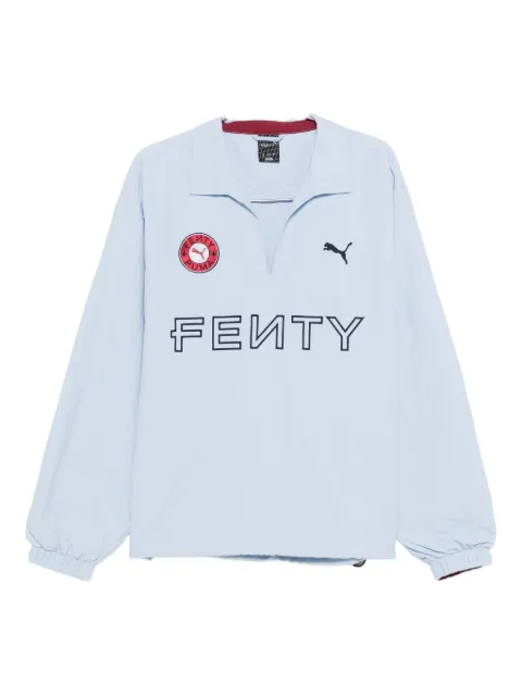 PUMA logo-appliqué sweatshirt