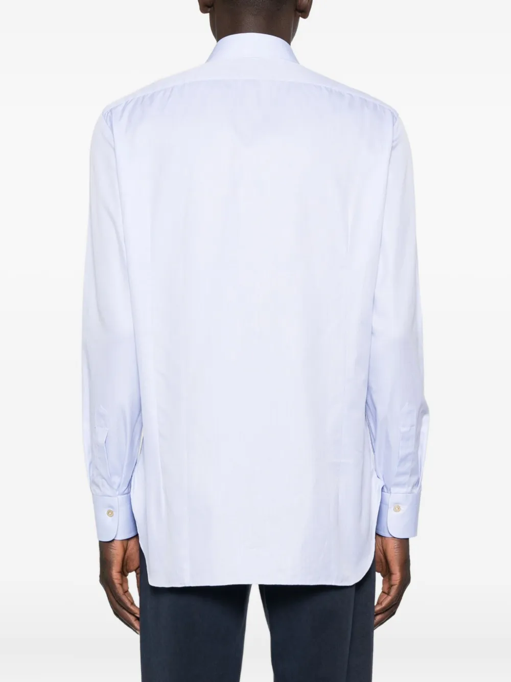 Kiton Overhemd met lange mouwen Blauw