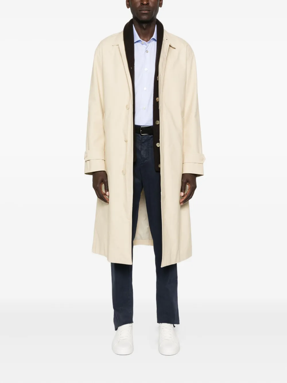 Kiton Overhemd met lange mouwen - Blauw