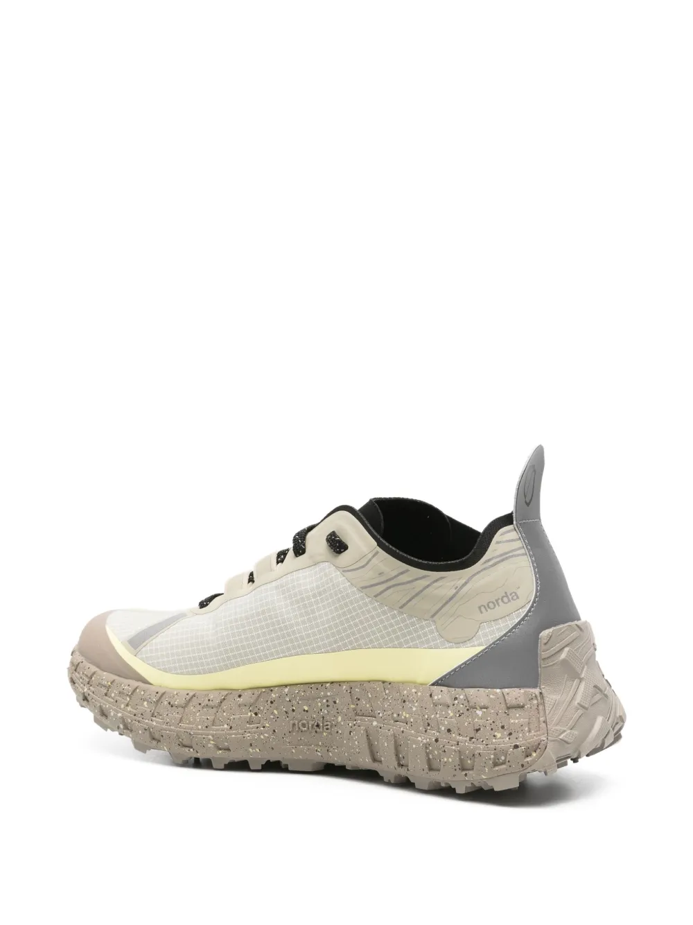 norda 001A sneakers met mesh vlak Beige