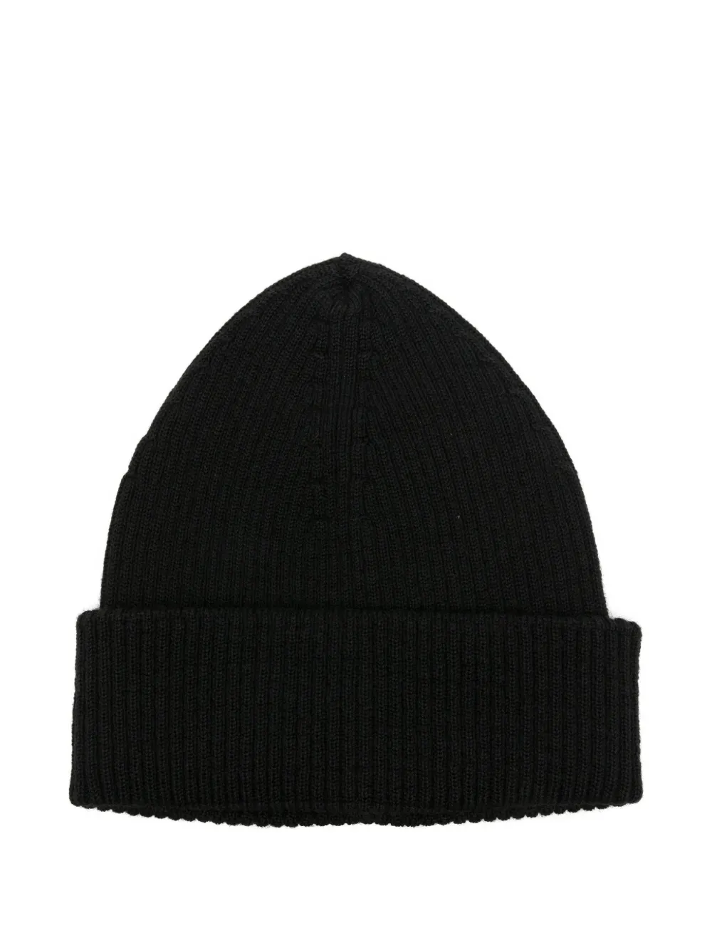 Our Legacy Ribbed Beanie In Black
