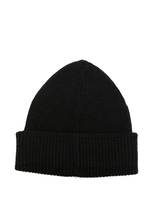 OUR LEGACY Ribbed Beanie | Black | FARFETCH AO
