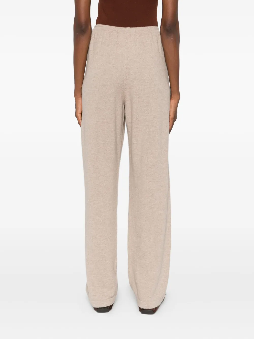 Mr. Mittens Broek met elastische taille Beige