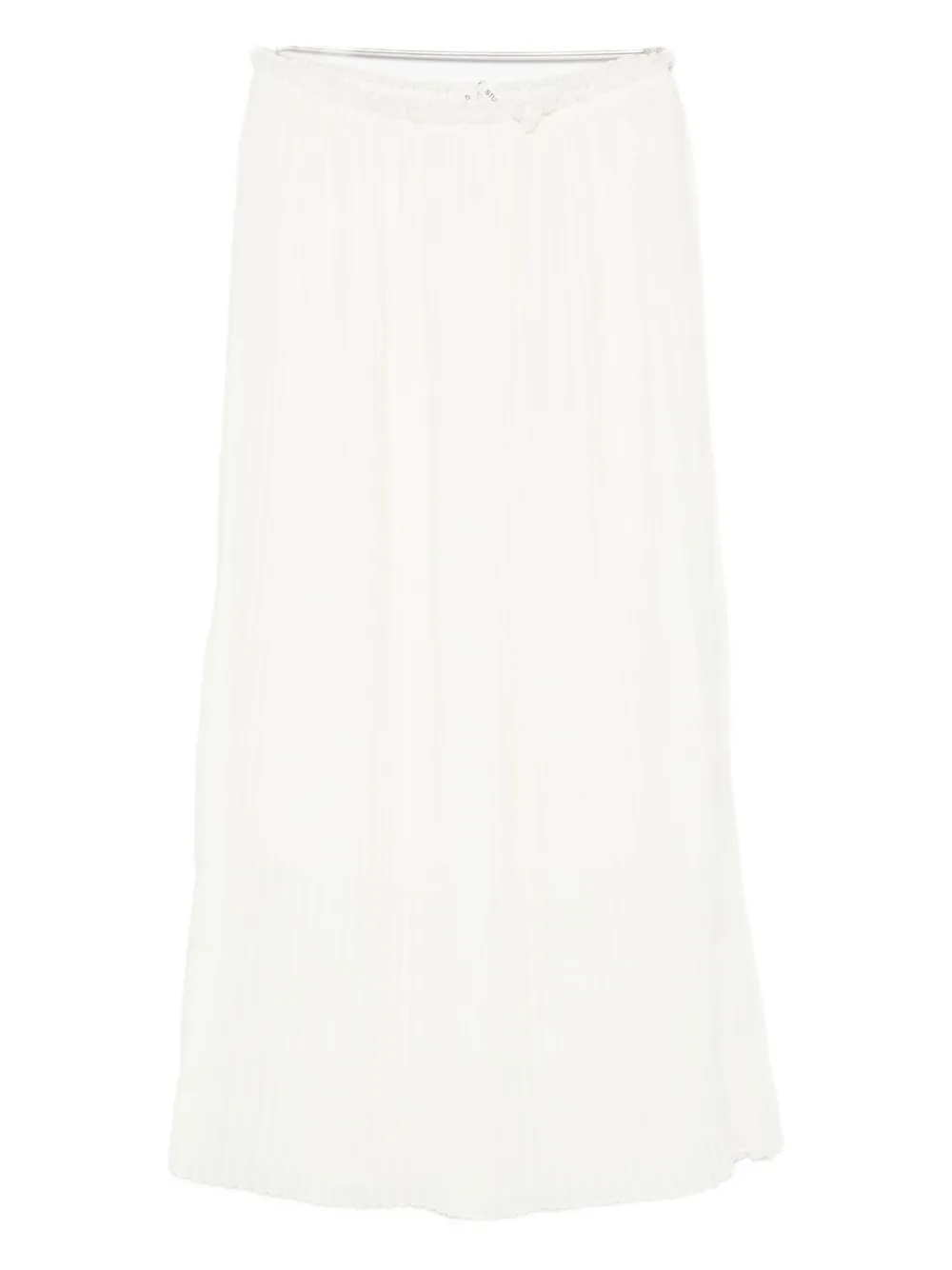 MARK KENLY DOMINO TAN pleated midi skirt - ニュートラル MARK KENLY DOMINO TAN pleated midi skirt - ニュートラル