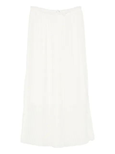 MARK KENLY DOMINO TAN falda midi con diseño plisado