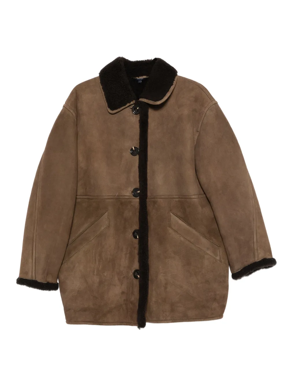 Soeur Breda button-up coat | Brown | Image 1