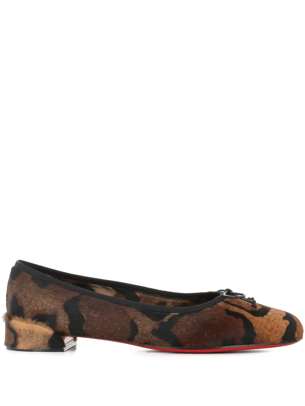 Christian Louboutin animal-print leather pumps | Brown | Image 1