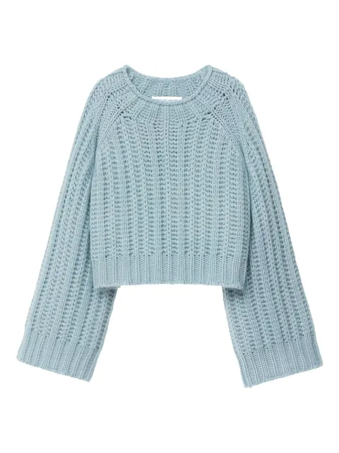 Iris Von Arnim round-neck sweater