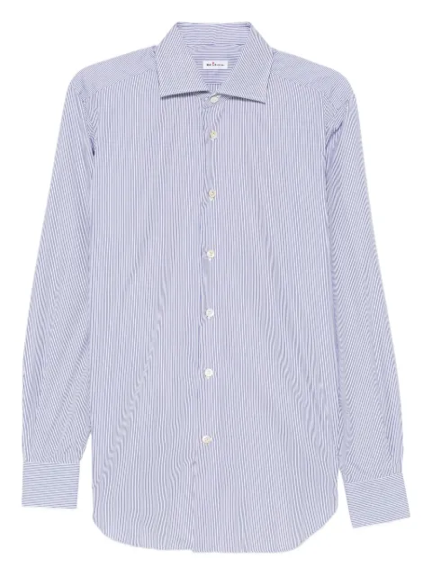 Kiton striped buttoned shirt