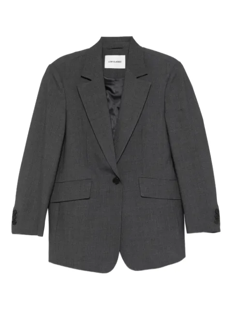 Low Classic single-breasted blazer