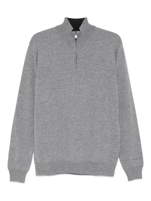 Corneliani zip-neck sweater