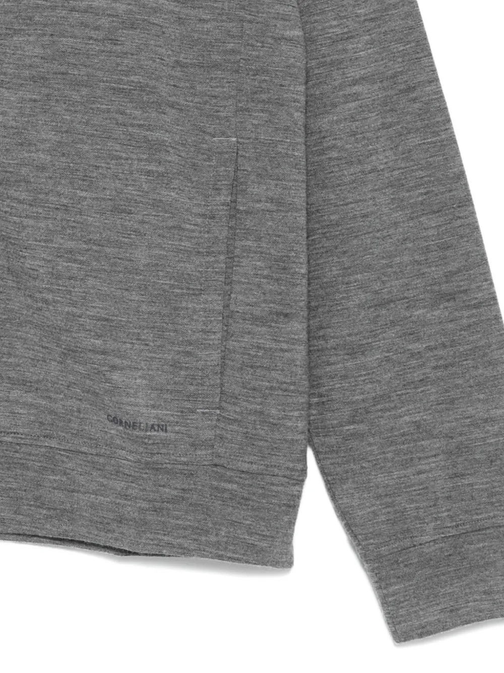 Corneliani Vest met rits Grijs