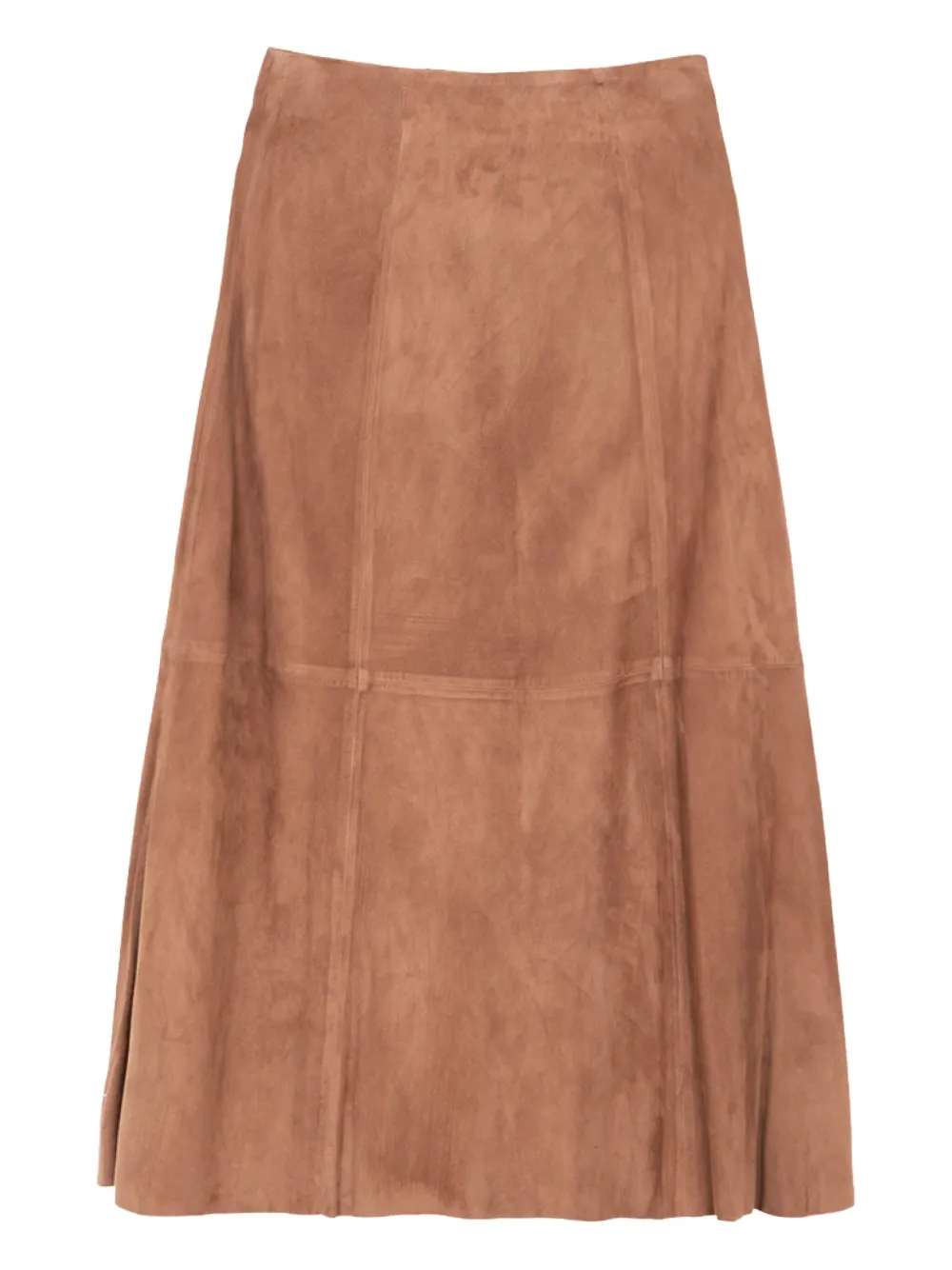 Herno falda midi con paneles | marrón | Image 1