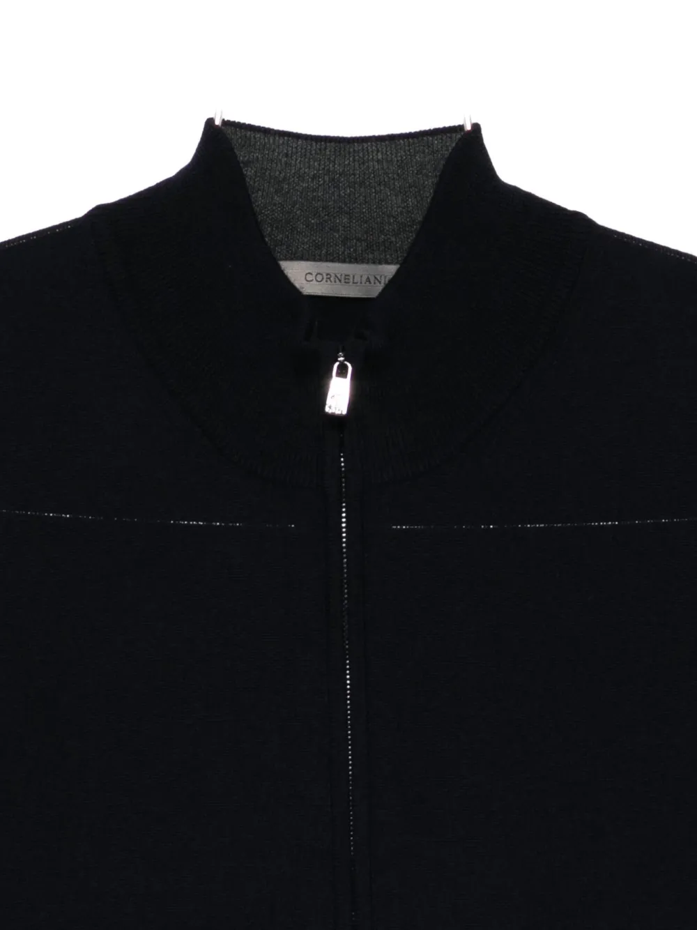 Corneliani Vest met rits Blauw