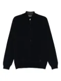 Corneliani zip-up cardigan - Blue