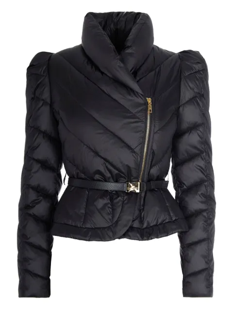 Elisabetta Franchi quilted belted jacket