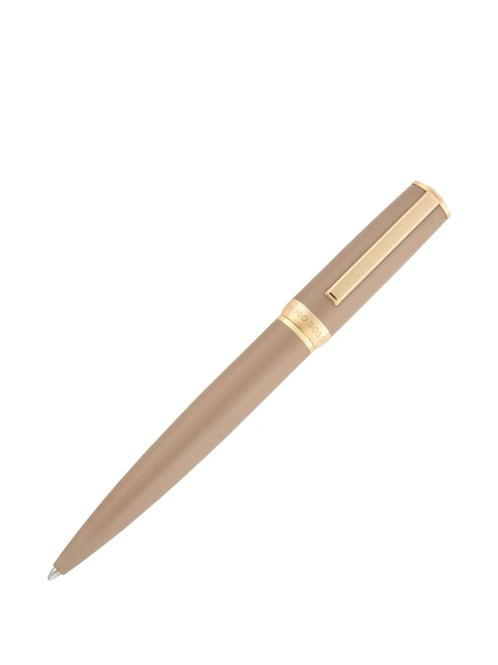 Hugo Boss Logo-engraved Pen In Neutral