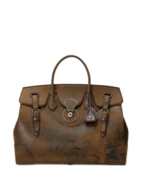 Ralph Lauren Collection large buckle-detail satchel bag