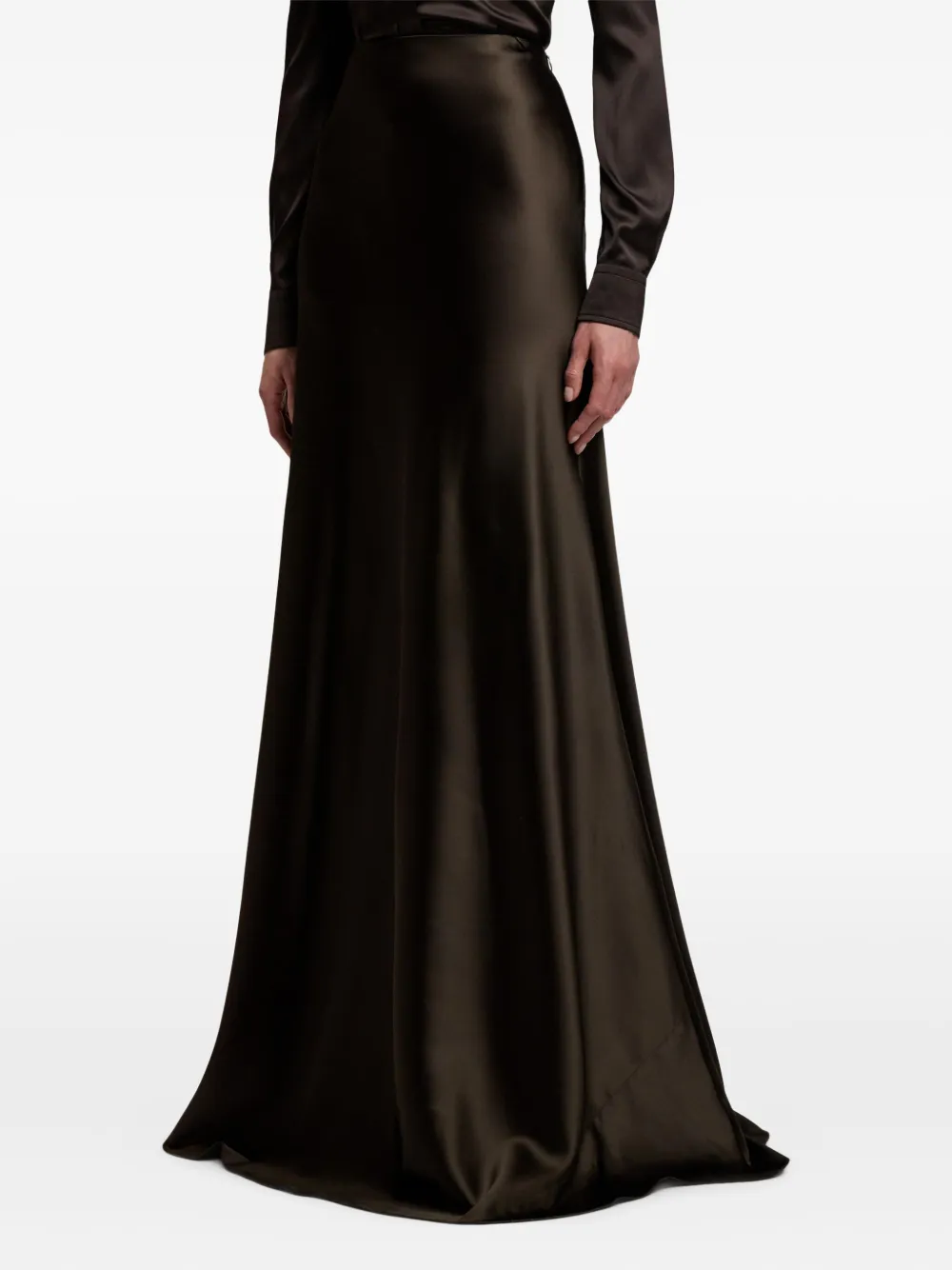 Ralph Lauren Collection A-lijn mini-rok Bruin