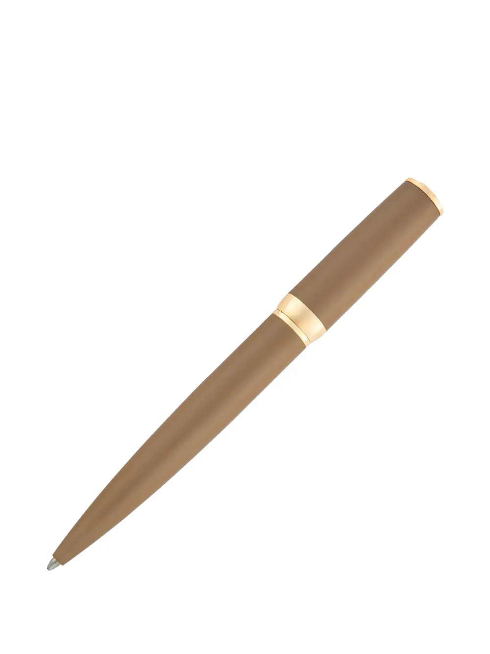 Hugo Boss Logo-engraved Pen In Brown