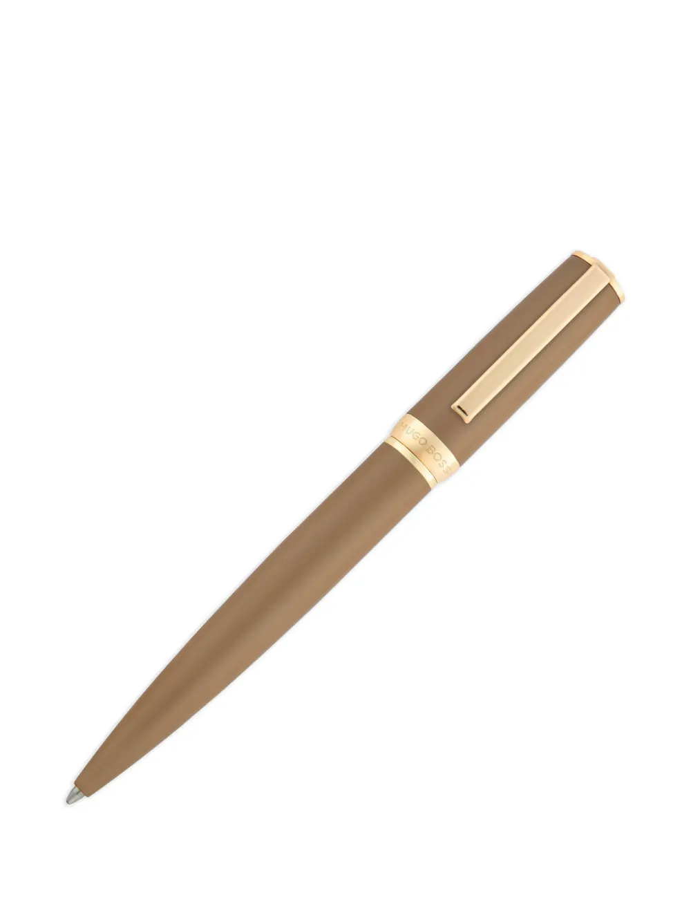 BOSS logo-engraved pen | Brown | Image 1