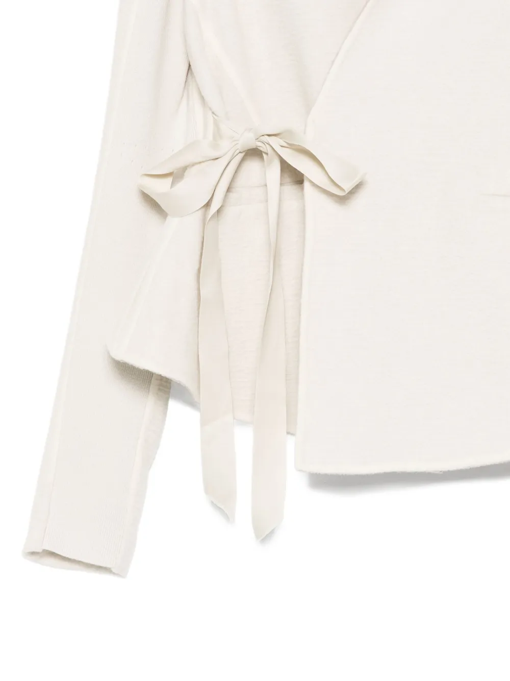 Rick Owens Vest met strik Wit