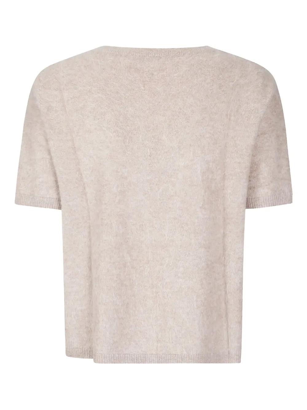 absolut cashmere Nicoletta short-sleeve V-neck cashmere sweater | Knitted Sweaters | Image 2