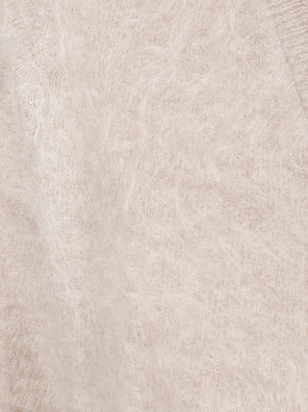 Absolut Cashmere Nicoletta Short-sleeve V-neck Cashmere Sweater In Neutral