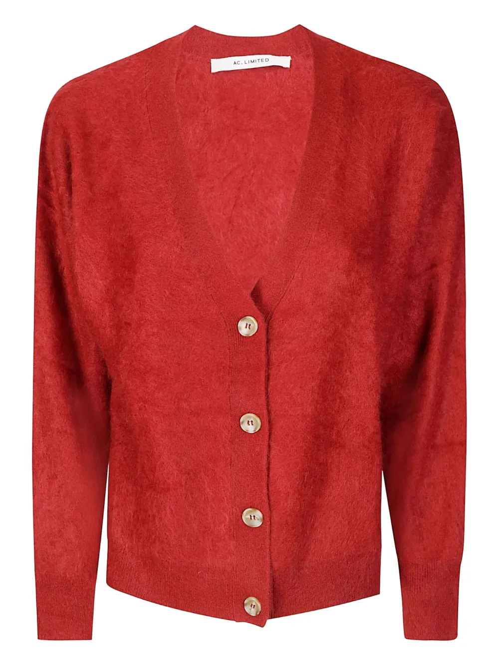 Absolut Cashmere Gloria Button-front Cashmere Cardigan In Red