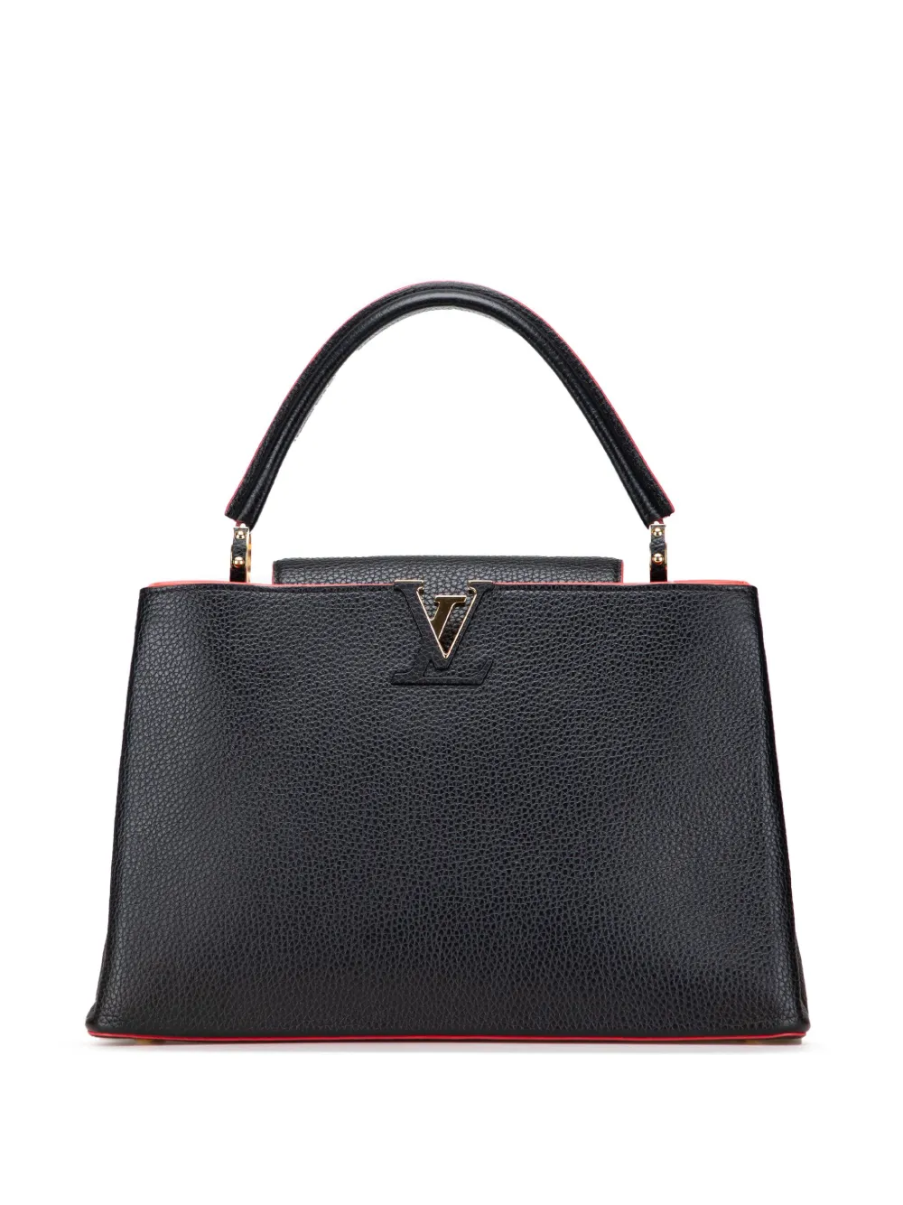 Louis Vuitton Pre-Owned 2015 Taurillon Capucines MM satchel | Black | Image 1