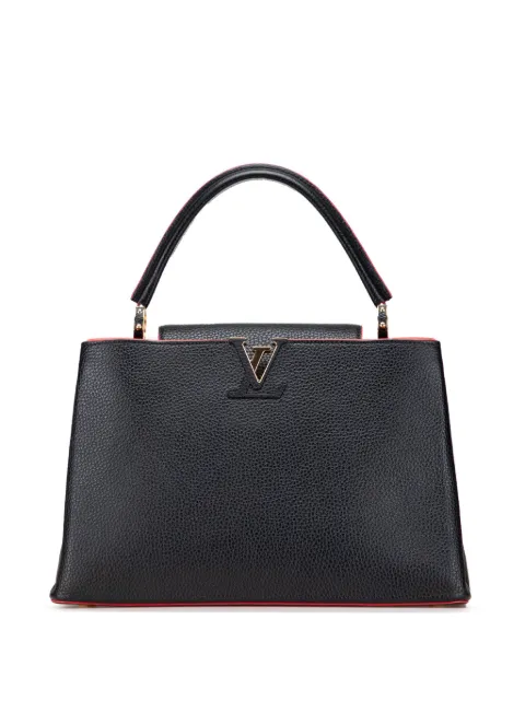 Louis Vuitton Pre-Owned 2015 Taurillon Capucines MM satchel