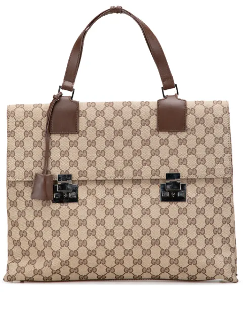 Gucci Pre-Owned 2000-2015 GG Canvas business bag