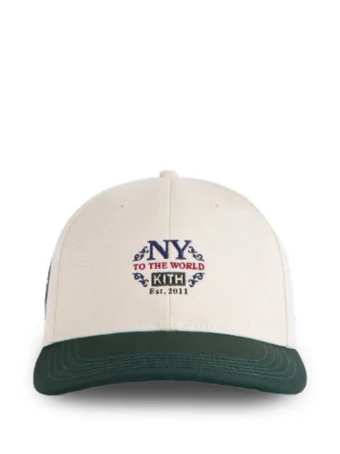 KITH logo-embroidered cap