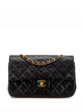 CHANEL Pre-Owned 1994-1996 Small Classic Lambskin Double Flap shoulder bag - Black