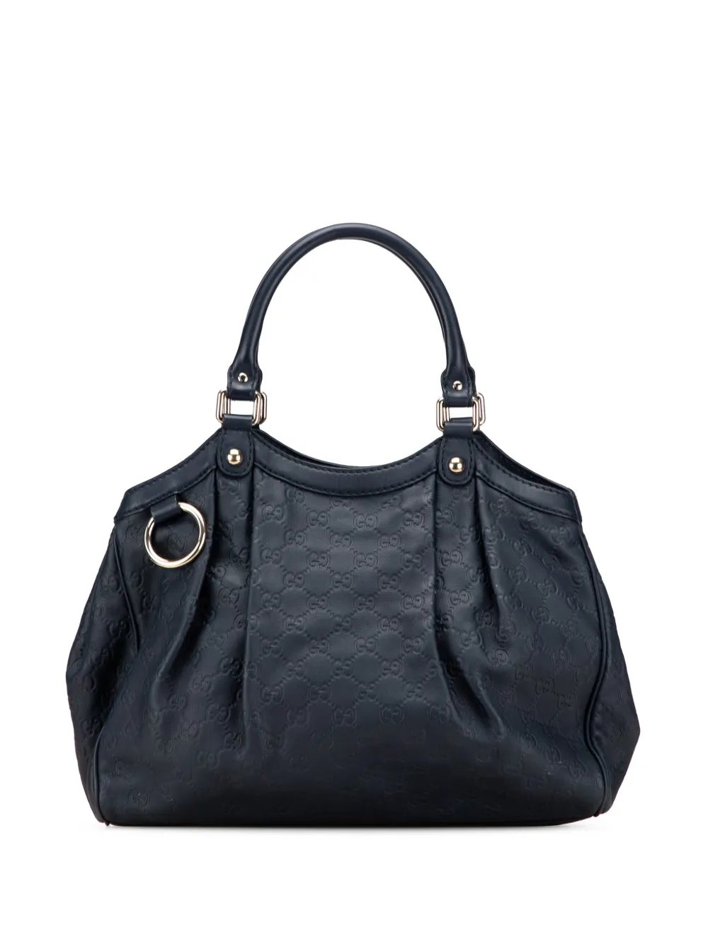 Gucci Pre-Owned 2000-2015 ミディアム グッチシマ スーキー ハンドバッグ - ブルー Gucci Pre-Owned 2000-2015 ミディアム グッチシマ スーキー ハンドバッグ - ブルー
