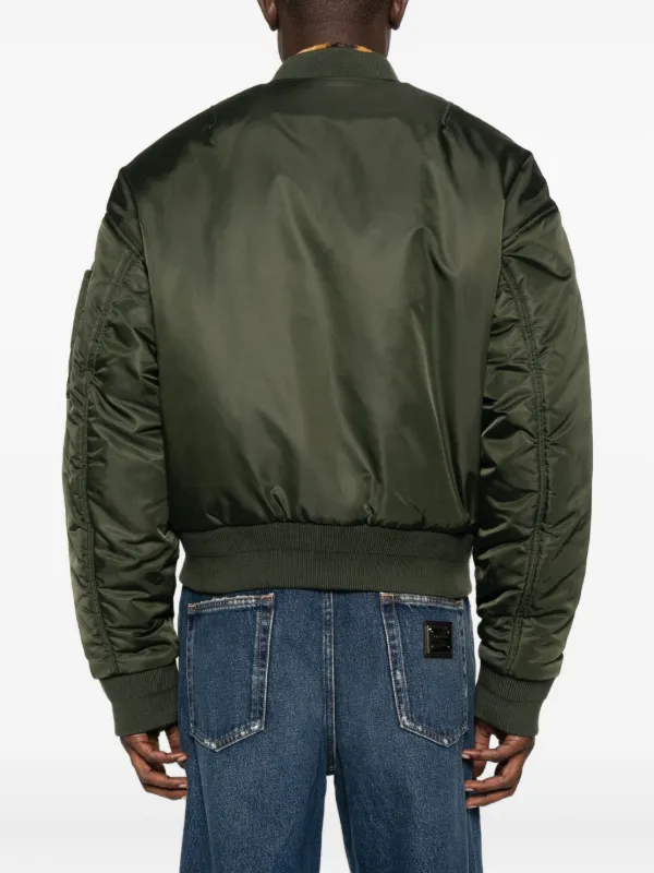 DSQUARED2 zip-front Bomber Jacket | Green | FARFETCH