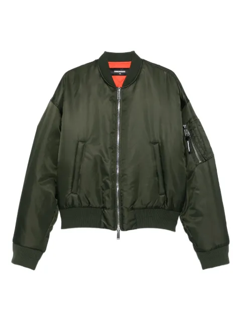 DSQUARED2 zip-front bomber jacket
