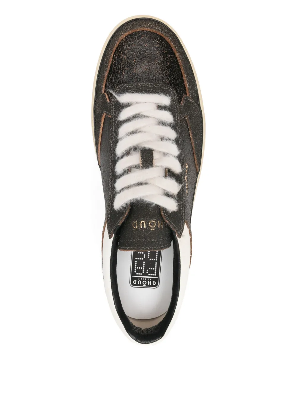 GHŌUD leather sneakers Zwart