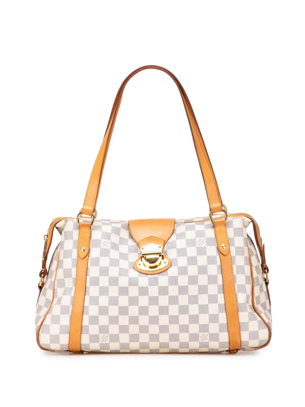 Louis Vuitton Pre-Owned 2011 ダミエ アズール ストレーザ PM ショルダーバッグ - ブルー Louis Vuitton Pre-Owned 2011 ダミエ アズール ストレーザ PM ショルダーバッグ - ブルー