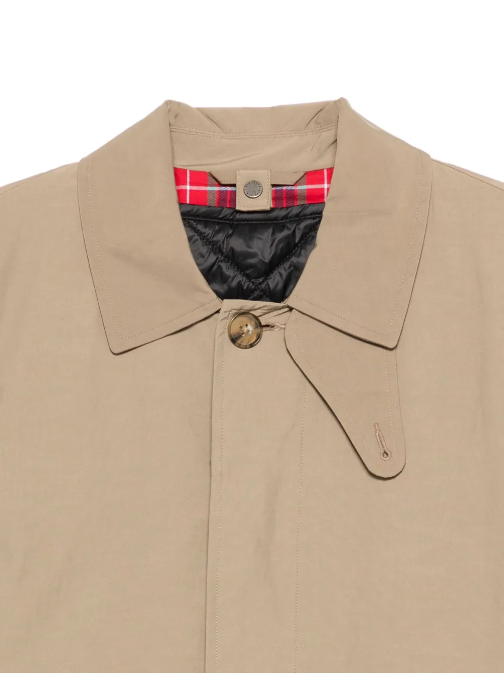 Baracuta Button-fastening Flap-pockets Trench Coat In Brown