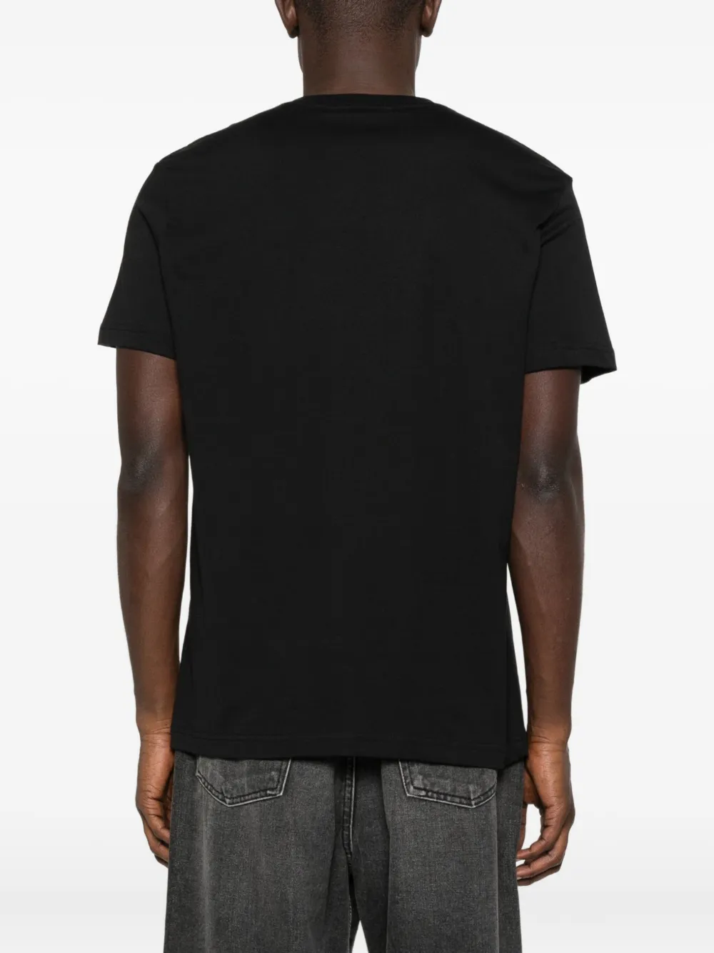 Versace Jeans Couture T-shirt met logoprint Zwart