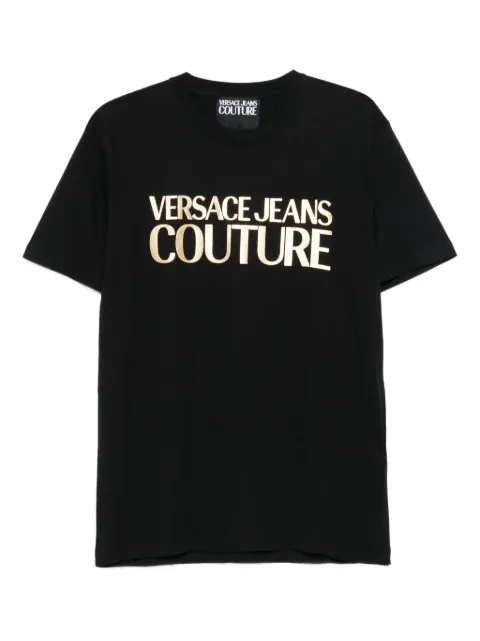 Versace Jeans Couture playera con logo estampado