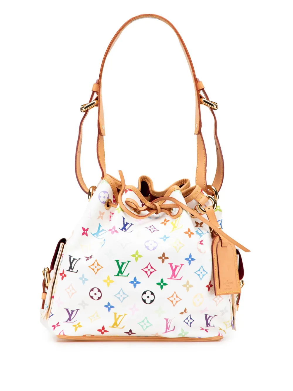 Louis Vuitton Pre-Owned 2005 Monogram Multicolore Petit Noe bucket bag | White | Image 1