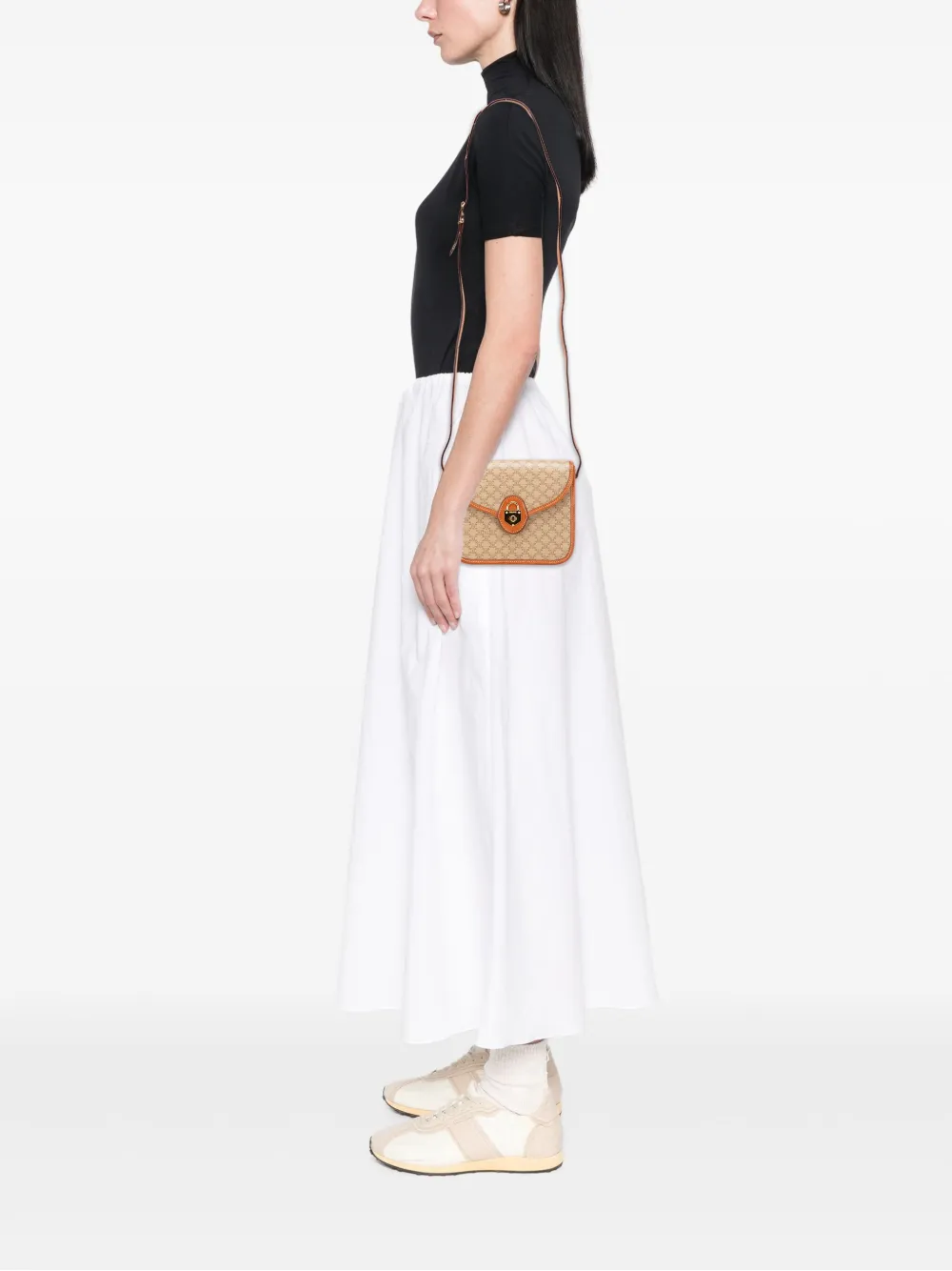 Celine Pre-Owned 2009 Macadam Coated Canvas crossbody bag | Pre-Owned | Image 2