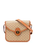 Celine Pre-Owned 2009 Macadam Coated Canvas crossbody bag - Brown