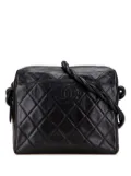 CHANEL Pre-Owned 1996-1997 CC Quilted Lambskin Twisted Strap crossbody bag - Black