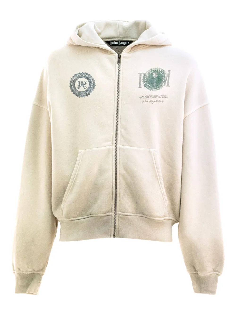Palm Angels hoodie con cierre | neutro | Image 1