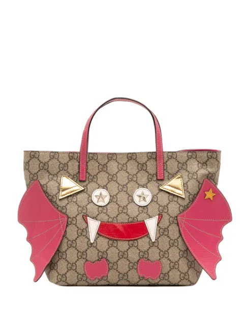 Gucci Pre-Owned 2016-2025 Kids GG Supreme Bat handbag